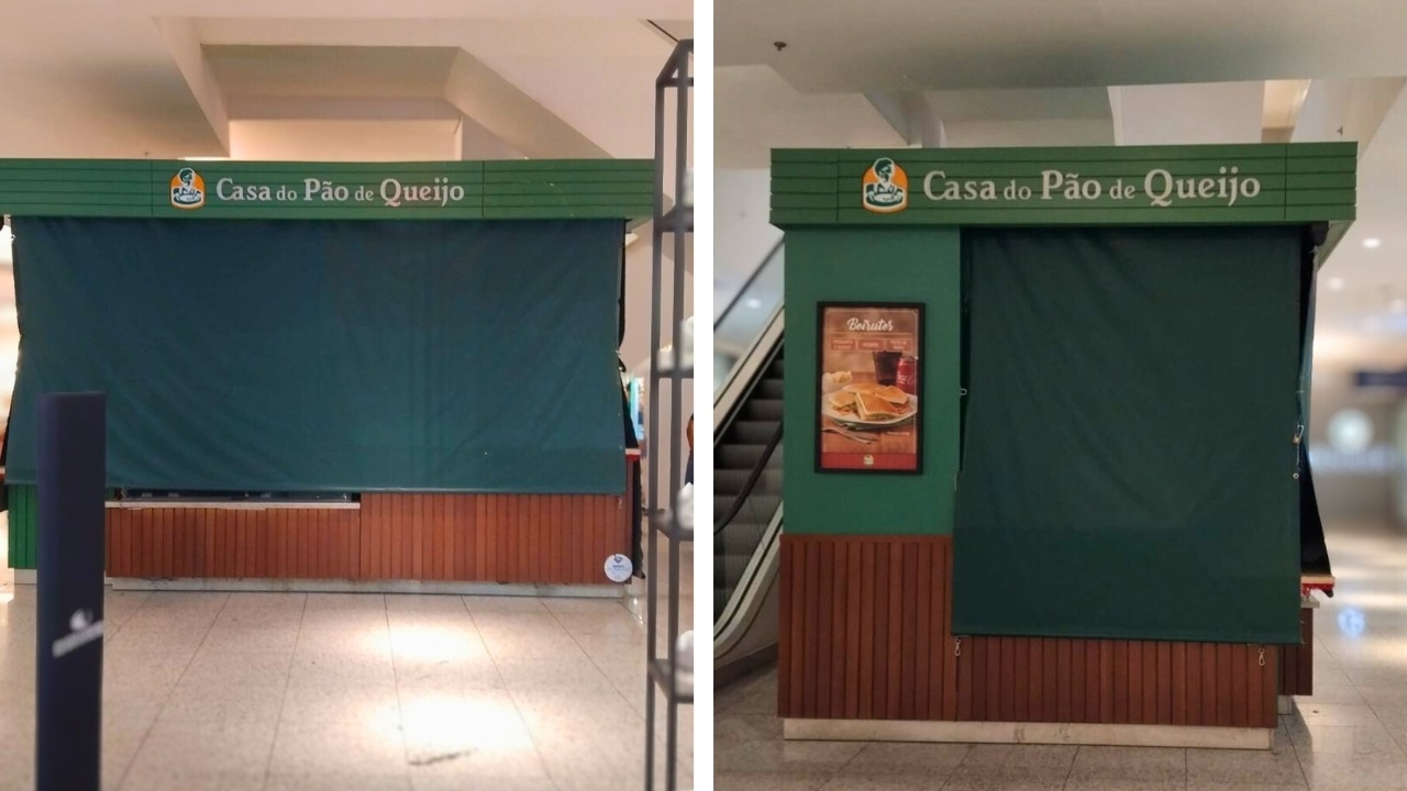 Desmontagem Quiosque Pão de Queijo